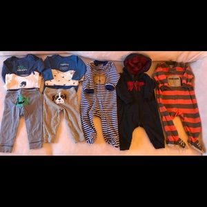 Bundled Boys Carter’s 5 outfits (9 pieces)